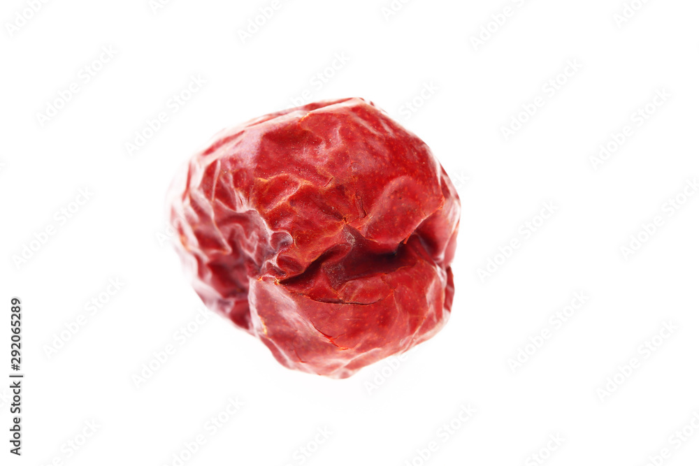 Red on a white background Red on a white background