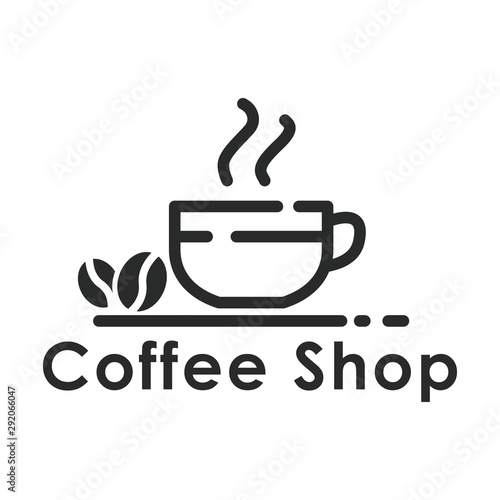 coffee logo icon vector design template