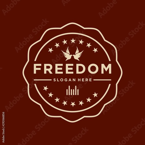 Vector Logo Freedom