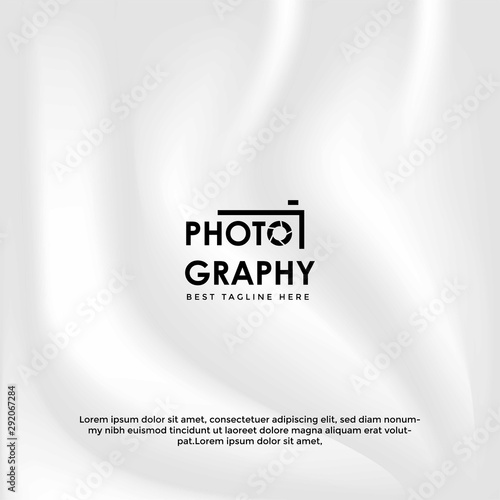 Creative Camera photography logo icon vector template