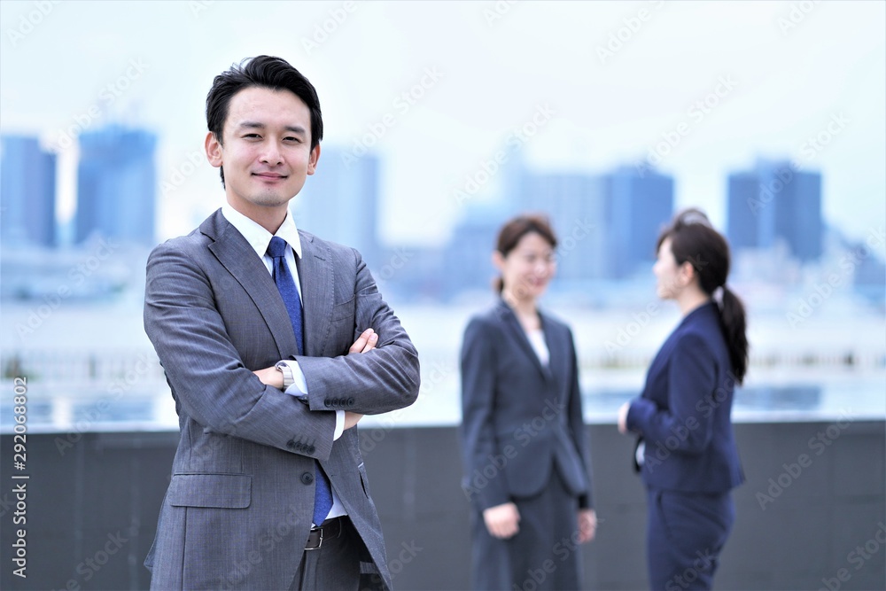 ビジネスマン　ポートレート