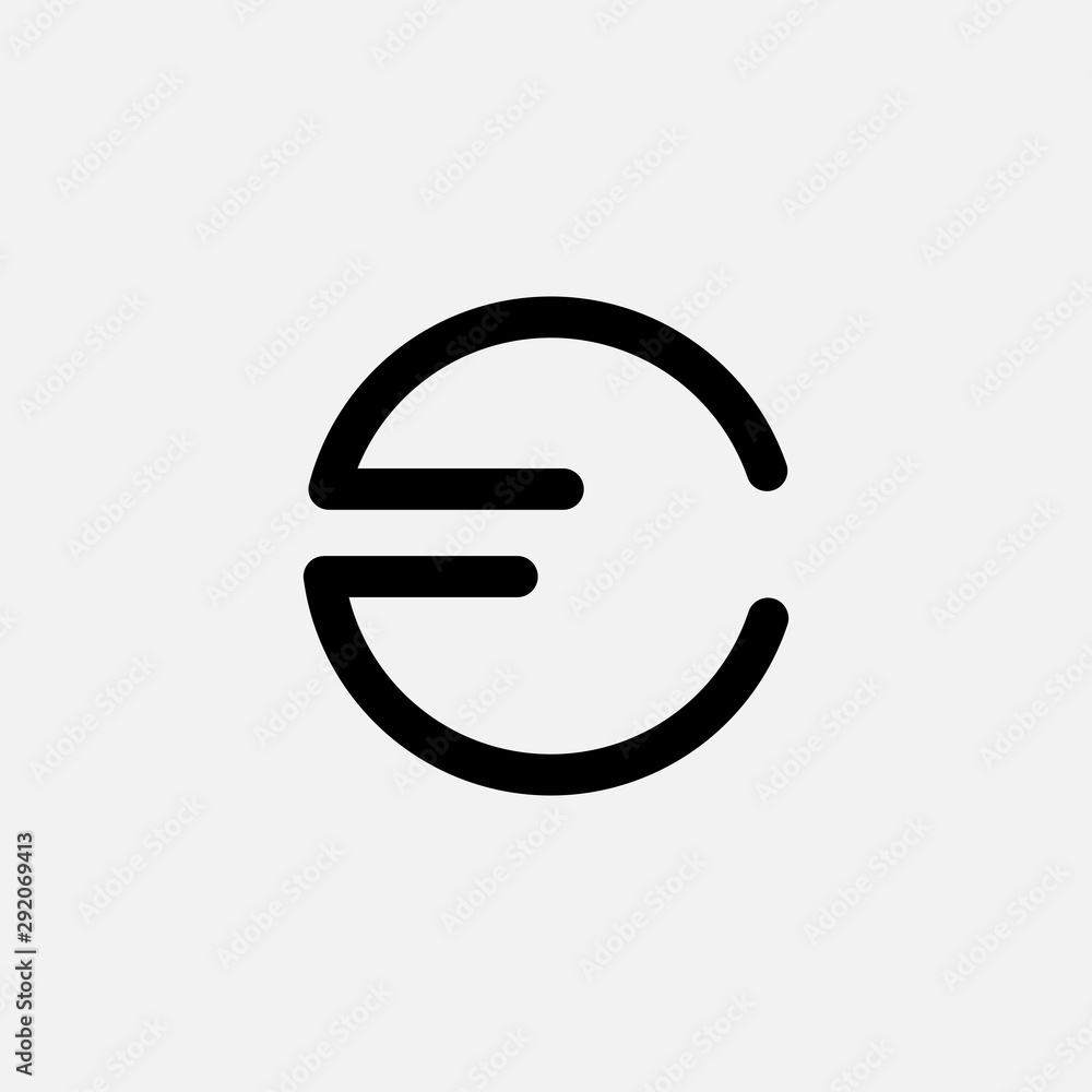 Letter CF Creative Minimalist Icon Logo Design Template Element Vector Letter CF Creative Minimalist Icon Logo Design Template Element Vector