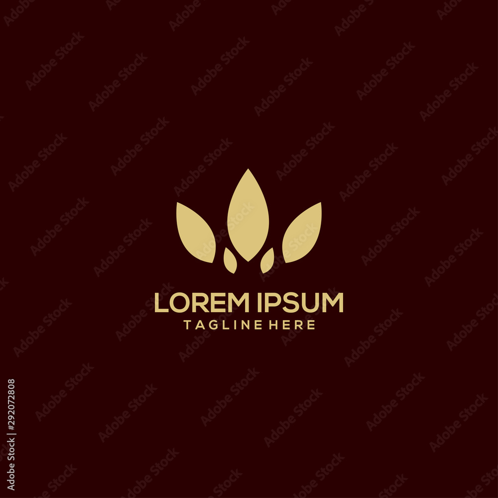 Flower logo trendy vector design template Beauty spa salon cosmetics or boutique logo. Flower logo trendy vector design template Beauty spa salon cosmetics or boutique logo.