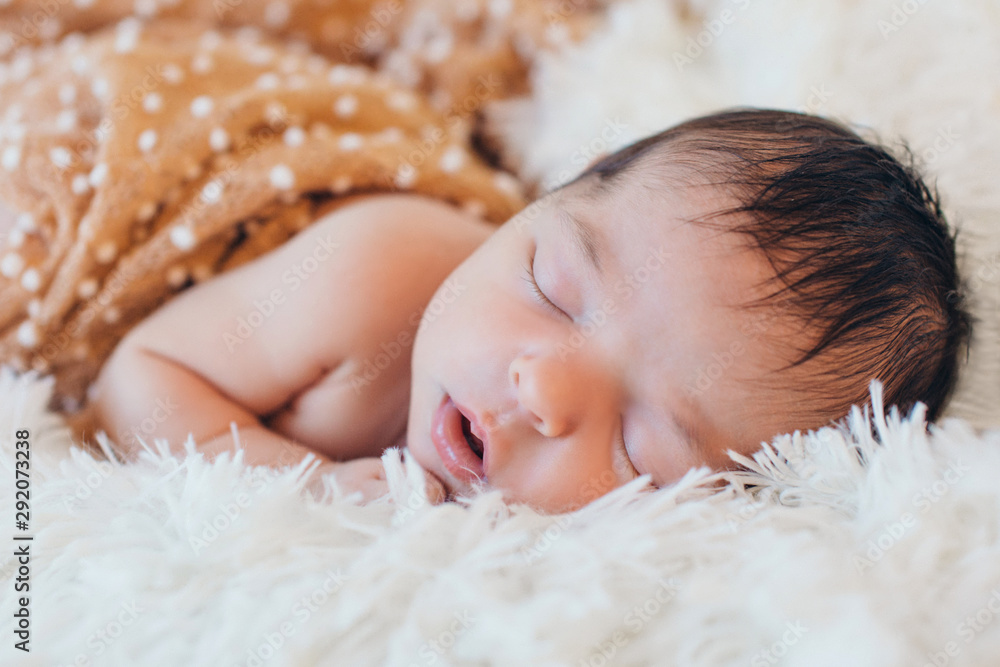portrait of a little girl: baby's face close-up. concept of childhood, healthcare, IVF portrait of a little girl: baby's face close-up. concept of childhood, healthcare, IVF
