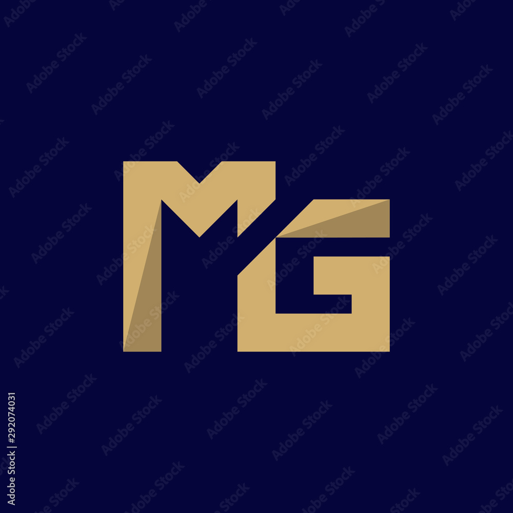 Letter MG Abstract Creative Modern Icon Logo Design Template Element Vector Letter MG Abstract Creative Modern Icon Logo Design Template Element Vector