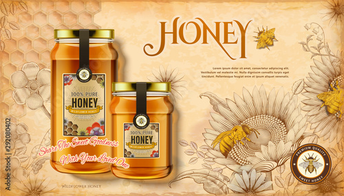 Wildflower honey ads