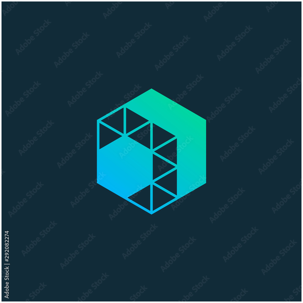 Up Arrow hexagon abstract logo design. speed icon. Go icon. Delivery icon. Web, Digital, Marketing, Network icon. construction concept. -vector Up Arrow hexagon abstract logo design. speed icon. Go icon. Delivery icon. Web, Digital, Marketing, Network icon. construction concept. -vector