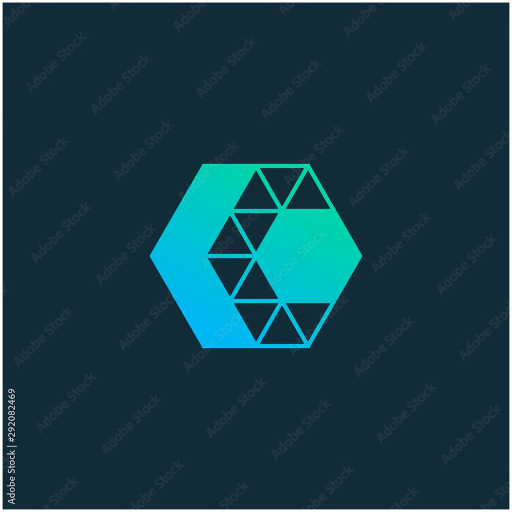 back Arrow hexagon abstract logo design. letter K and C Arrow icon. Go icon. Delivery icon. Web, Digital, Marketing, Network icon. construction concept. -vector back Arrow hexagon abstract logo design. letter K and C Arrow icon. Go icon. Delivery icon. Web, Digital, Marketing, Network icon. construction concept. -vector