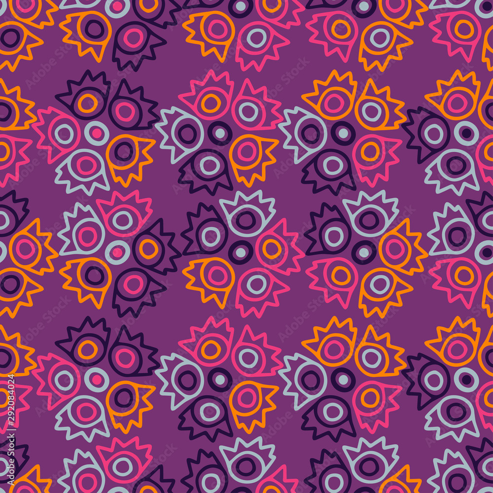 Seamless pattern with abstract pattern.Vector image Can be used for textile, stationary, backgrounds and wallpaper. Seamless pattern with abstract pattern.Vector image Can be used for textile, stationary, backgrounds and wallpaper.