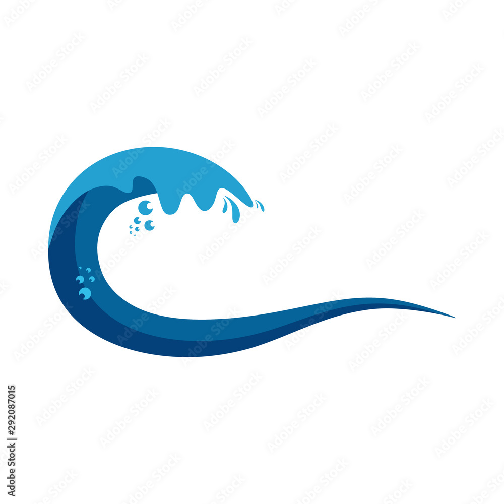 Wave logo vector Wave logo vector