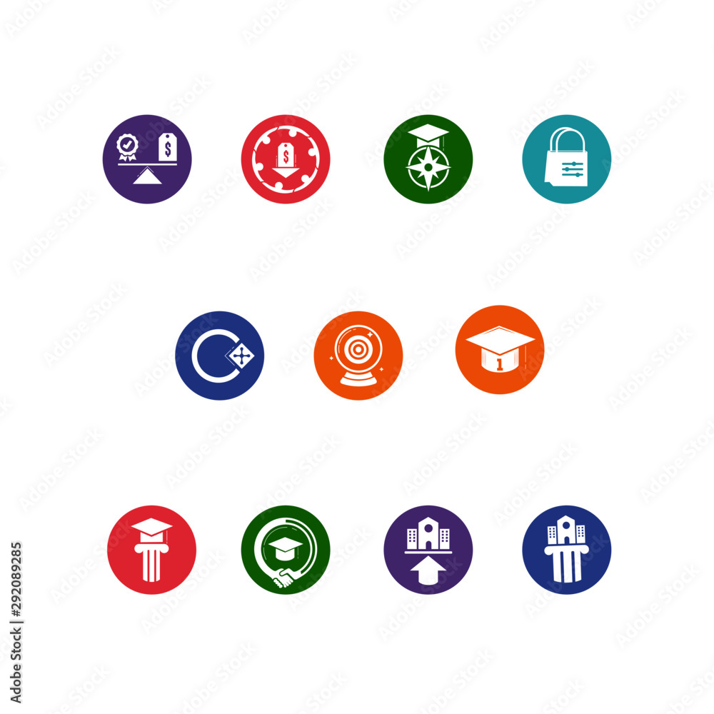 Education website icons Education website icons