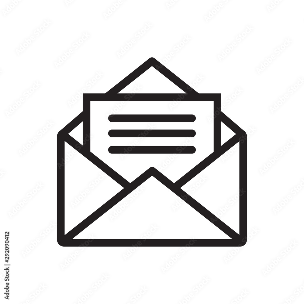 Envelope Icon Vector Illustration Envelope Icon Vector Illustration