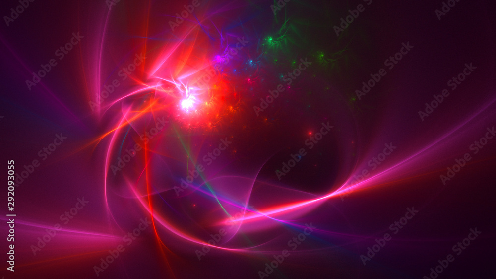 3D rendering abstract fractal technology wallpaper 3D rendering abstract fractal technology wallpaper