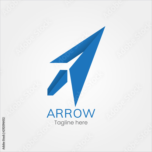 Free Download Arrow Next Play symbol logotype  Abstract logo icon design for business etc - Vector - GFXLoad