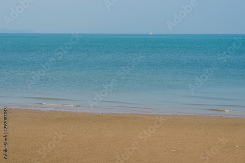 beach and sea