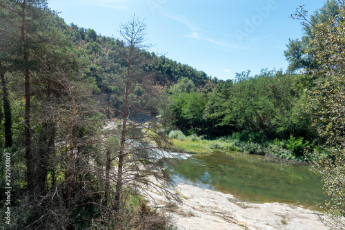 The ter route through the interior of Girona