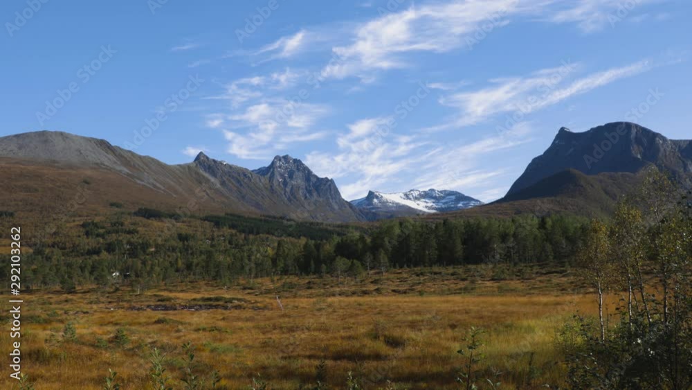 Landscape view of some mountains in Ørsta, Norway Landscape view of some mountains in Ørsta, Norway