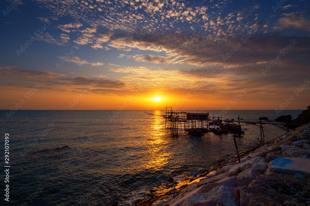 Obraz premium Trabocco Punta Torre
