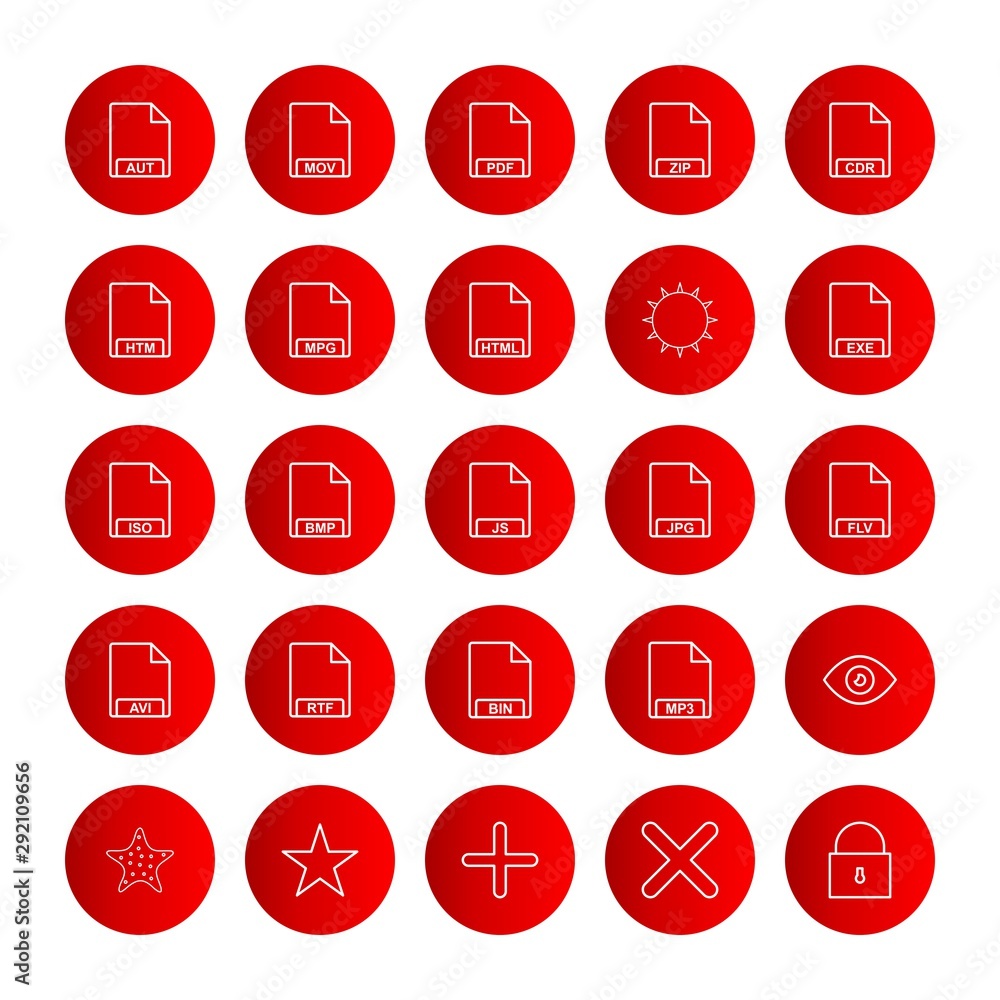 25 icon set of Universal for your website and project 25 icon set of Universal for your website and project
