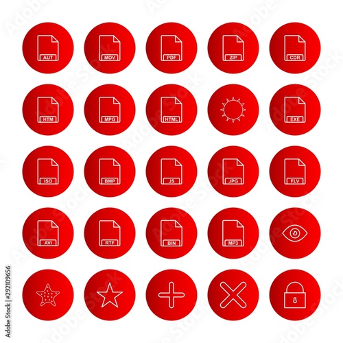 25  icon set of Universal  for your website and project