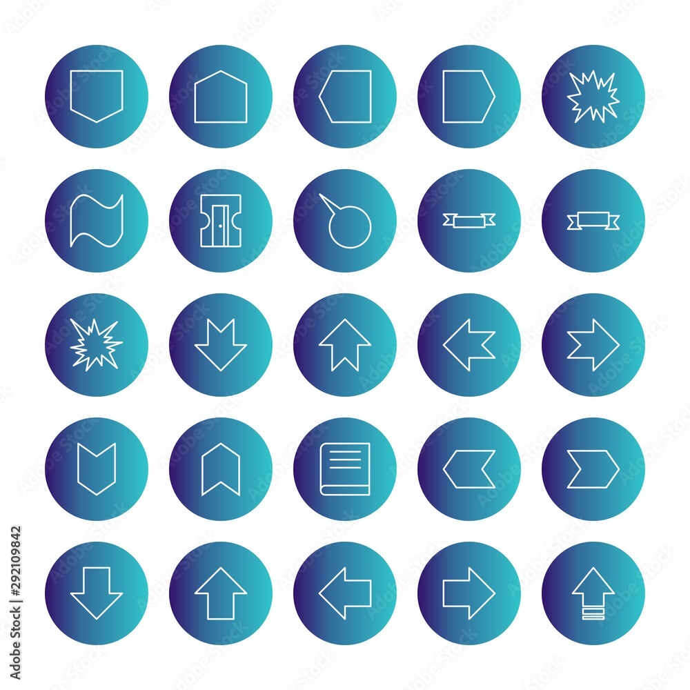 25 Universal icon sheet for your project 25 Universal icon sheet for your project