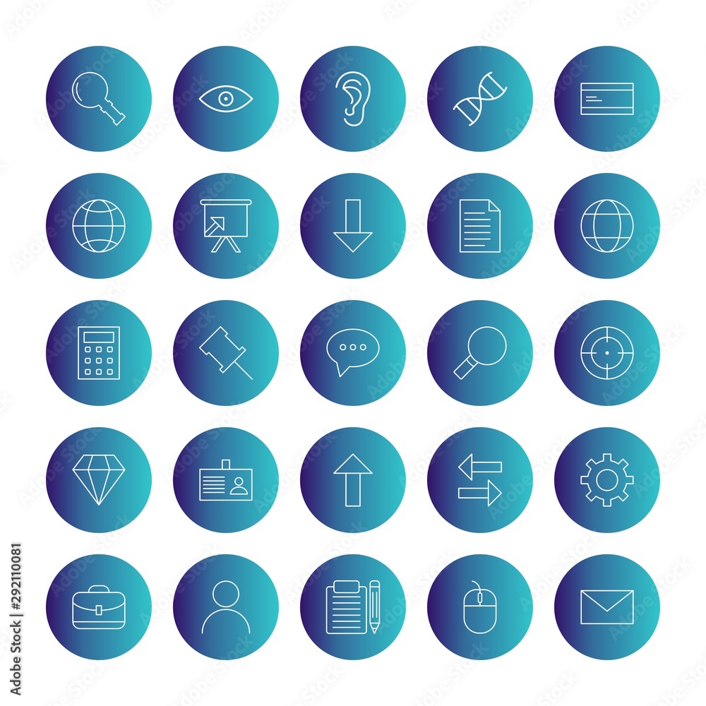 25 Universal icon for your project 25 Universal icon for your project