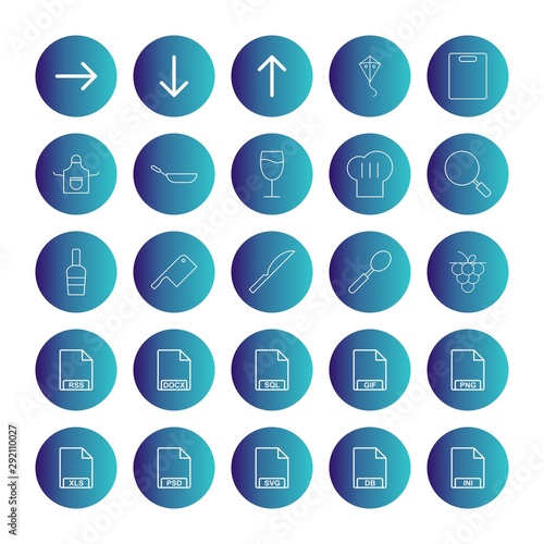 25 Universal icon for your project