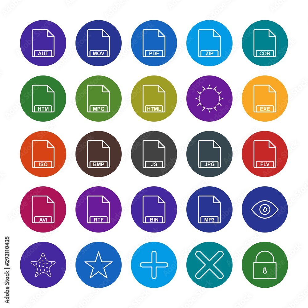 25 icon set of Universal for your website and project 25 icon set of Universal for your website and project