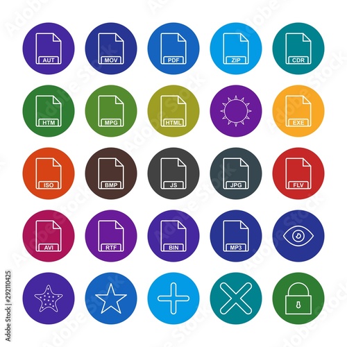 25  icon set of Universal  for your website and project