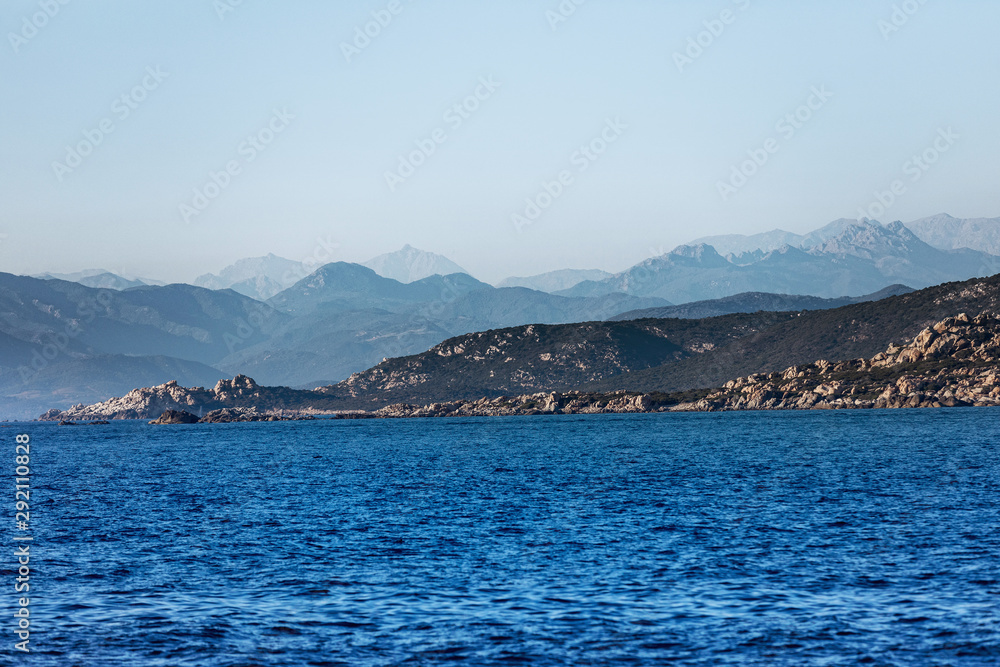 Corsica coast, France