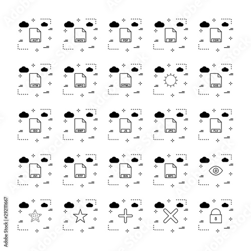 25  icon set of Universal  for your website and project