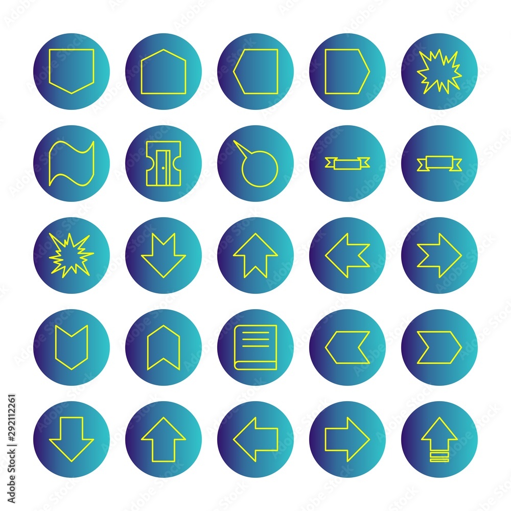 25 Universal icon sheet for your project 25 Universal icon sheet for your project