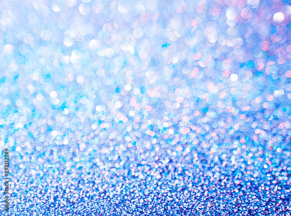 Blue background with glitter Blue background with glitter