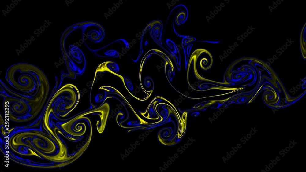 Fototapeta premium Abstract background. Smeared color wallpapers, backgrounds. Magic color pattern. Colored blur, blot.