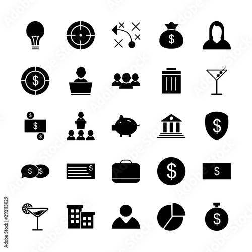 25 decent icon sheet of universal
