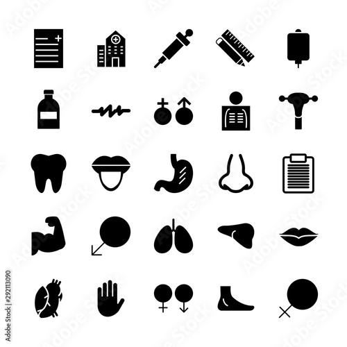 25 decent icon sheet of universal