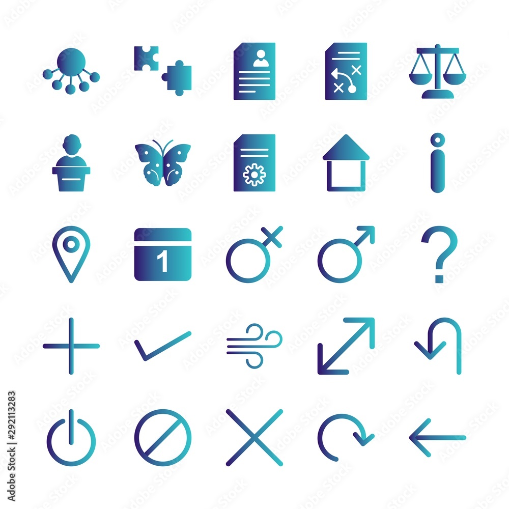 25 icon set of Universal for your website and project 25 icon set of Universal for your website and project