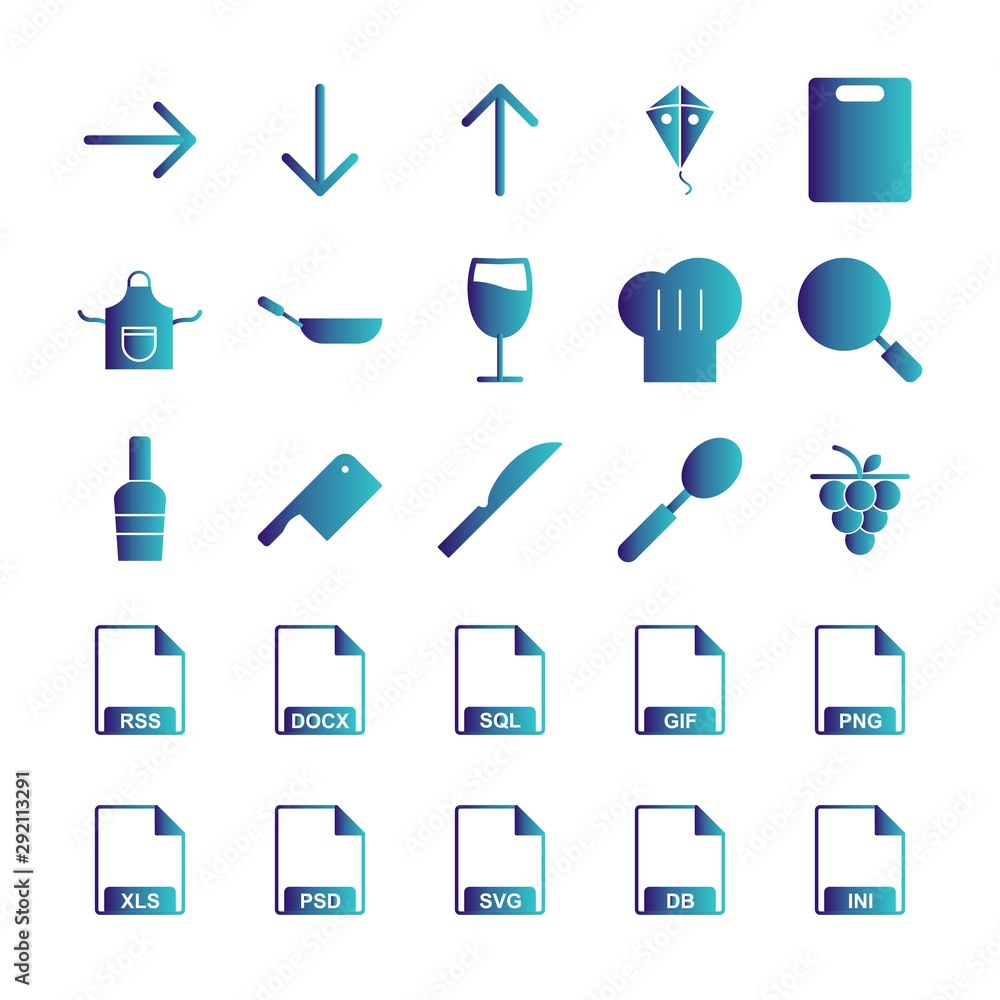 25 Universal icon for your project 25 Universal icon for your project