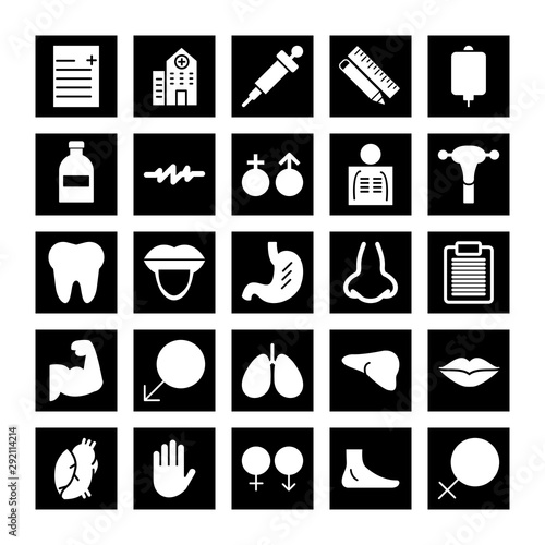 25 decent icon sheet of universal
