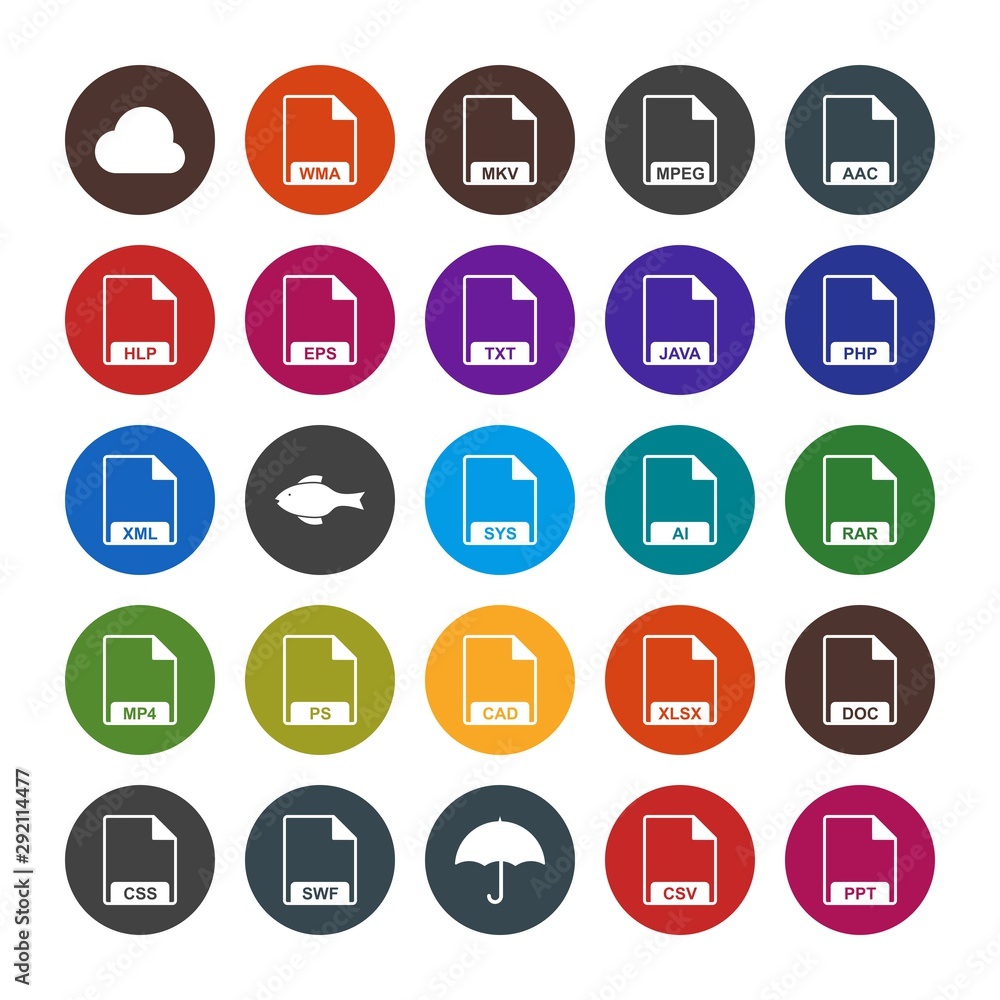 25 Universal icon sheet for your project 25 Universal icon sheet for your project