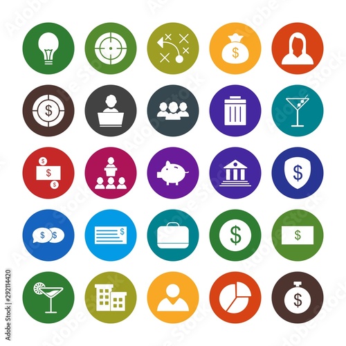 25 decent icon sheet of universal