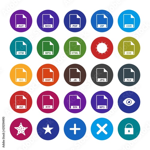 25  icon set of Universal  for your website and project