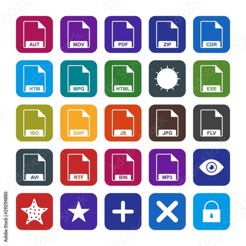 25  icon set of Universal  for your website and project