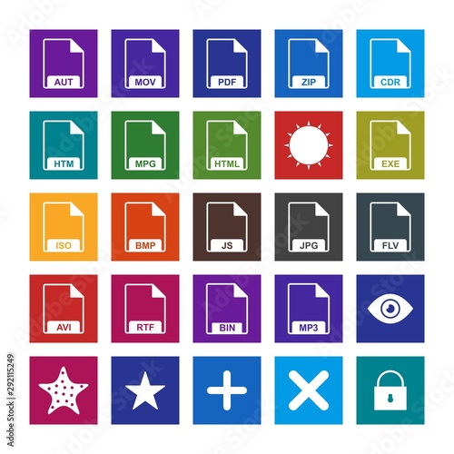 25  icon set of Universal  for your website and project