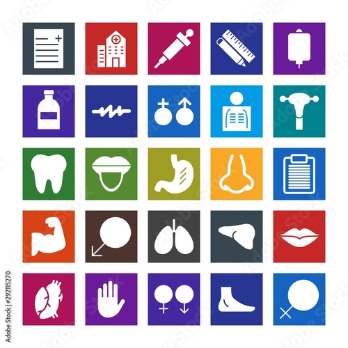 25 decent icon sheet of universal