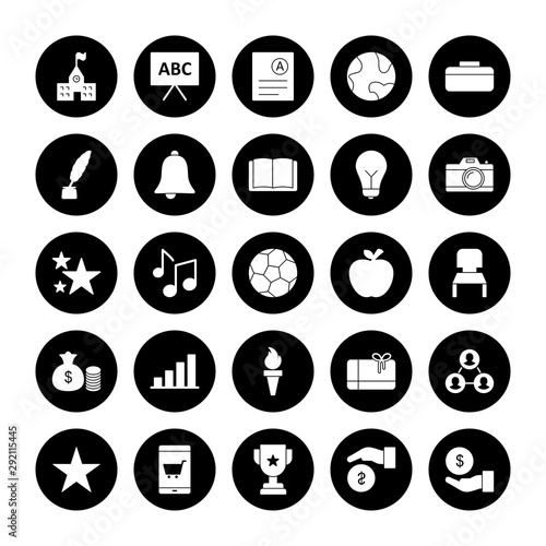  25 decent icon sheet of universal