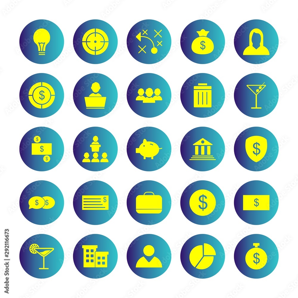 25 decent icon sheet of universal 25 decent icon sheet of universal