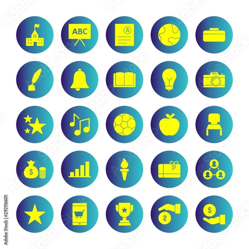  25 decent icon sheet of universal