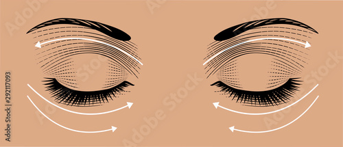 Face massage instruction eyes