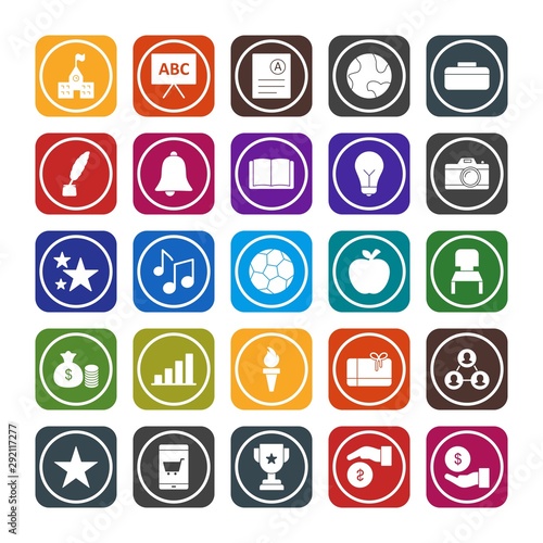  25 decent icon sheet of universal